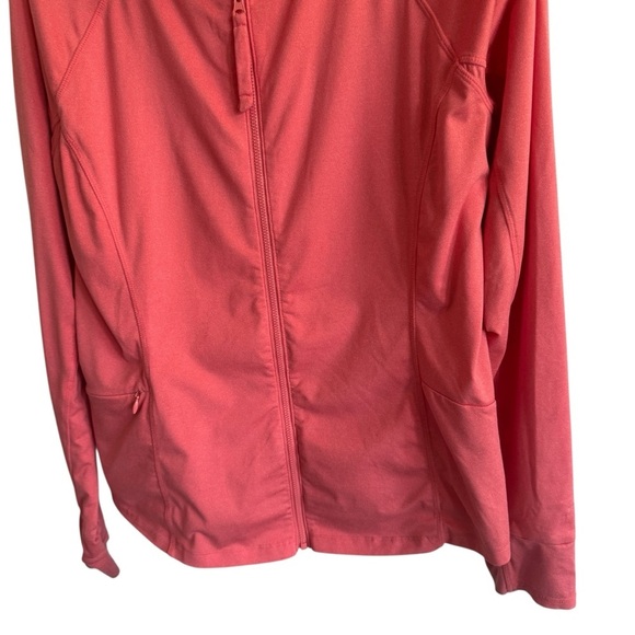 Title Nine Pink Sunbuster 2.0 Full Zip Hoodie Sun Shirt, Size L - Picture 3 of 7